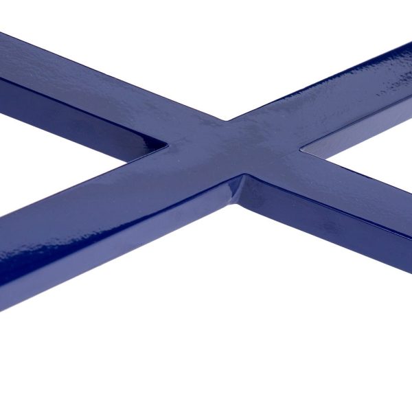 Armario “cabinet” azul madera de abeto 68 x 36 x 131 cm