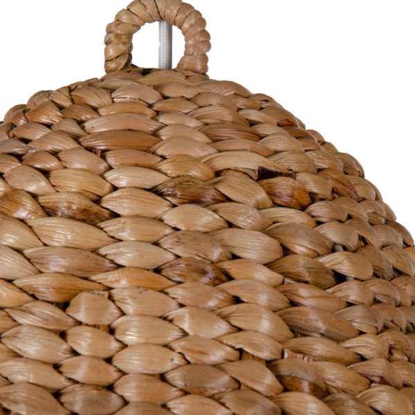 Lámpara techo natural fibra natural 60 x 60 x 65 cm