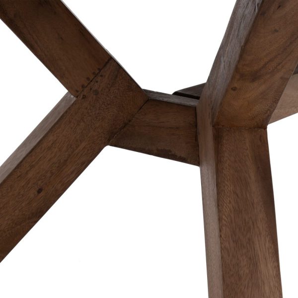 Mesa comedor natural madera salón 300 x 110 x 76 cm