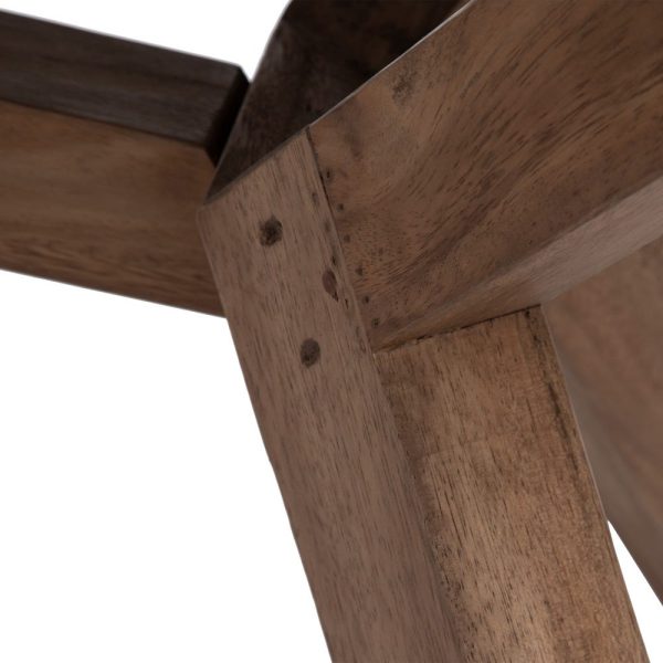 Mesa comedor natural madera salón 300 x 110 x 76 cm