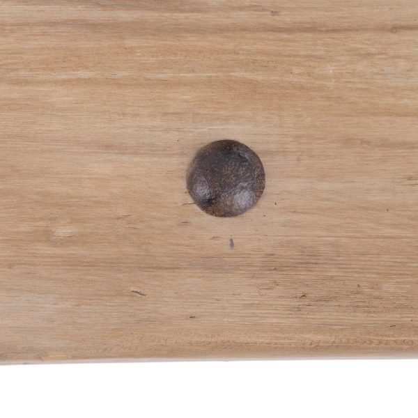 Mesa centro natural madera de olmo 170 x 100 x 30 cm