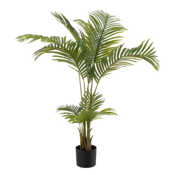 Planta palmera verde artificial 100 x 100 x 110 cm