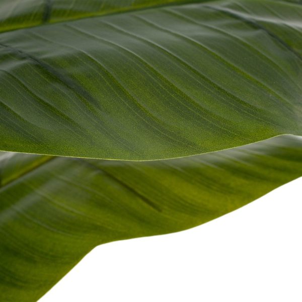 Planta hoja banano verde artificial 78 x 78 x 155 cm