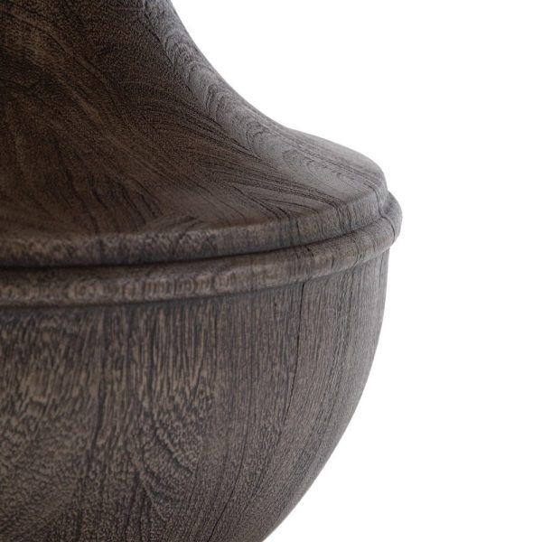 Mesa comedor gris madera de mango salón 150 x 150 x 77 cm