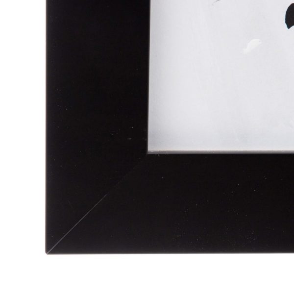 Cuadro pintura mujer negro pino 88 x 3 x 128 cm