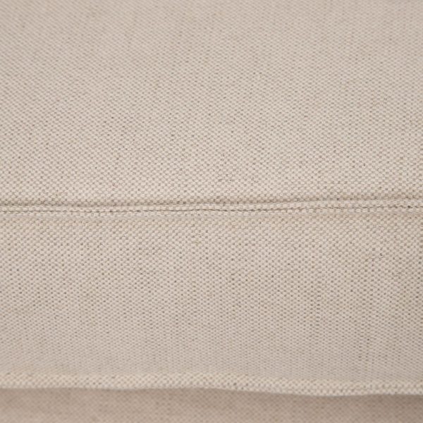 Sofá 3 plazas beige tejido salón 200 x 100 x 92 cm