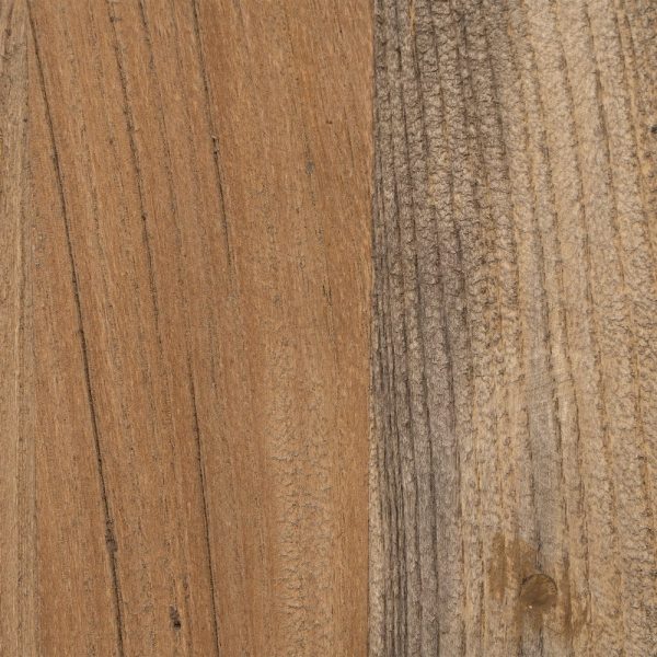 Armario marrón madera de olmo salón 80 x 40 x 176 cm