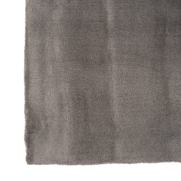 Alfombra gris pardo poliester 160 x 230 cm