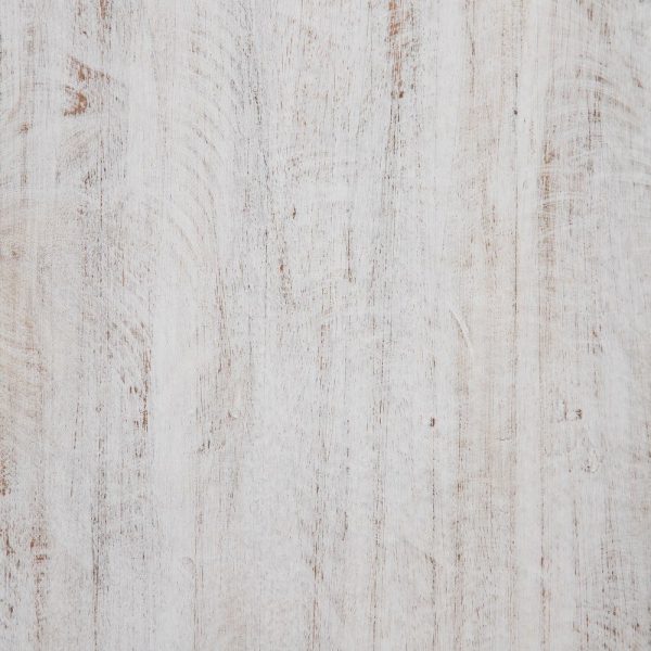 Armario blanco rozado madera de mango 121 x 45 x 203 cm