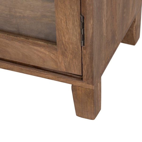 Mueble auxiliar natural madera de mango 61 x 35,50 x 95,50 c