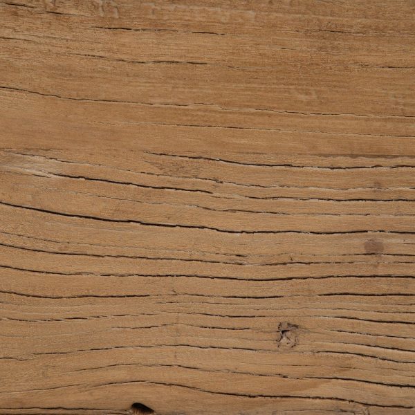 Cómoda natural madera de olmo 183 x 44 x 81 cm