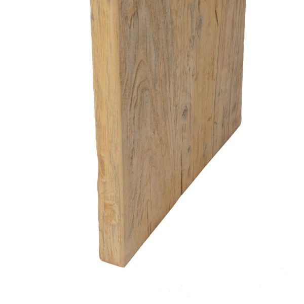 Consola natural madera de pino entrada 190 x 40 x 80 cm