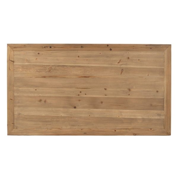Mesa centro natural madera de olmo 160 x 90 x 45 cm