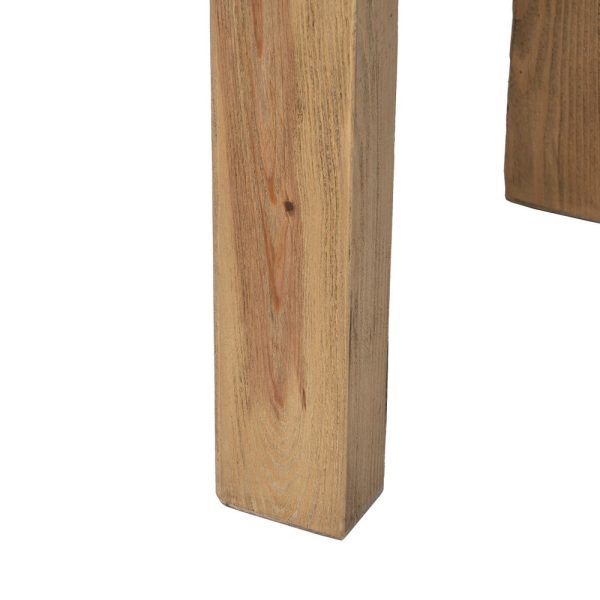 Consola natural madera de olmo entrada 290 x 50 x 90 cm
