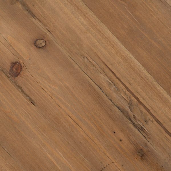 Mesa alta natural madera de pino salón 70 x 70 x 90 cm