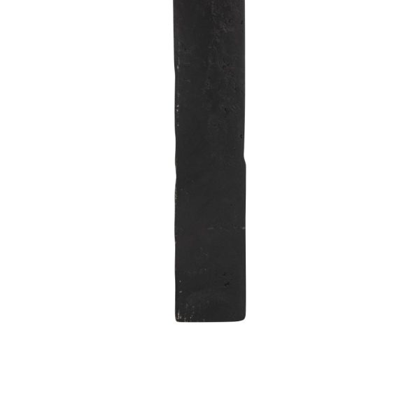 Escritorio natural-negro madera-hierro 150 x 65 x 75 cm