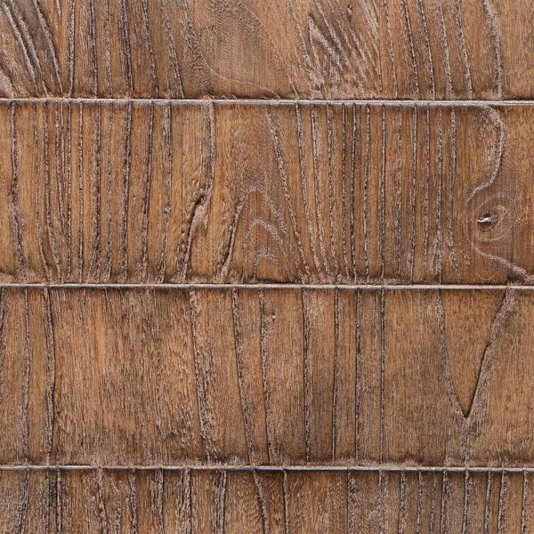 Aparador marrón madera-hierro salón 179,50 x 45 x 84,50 cm