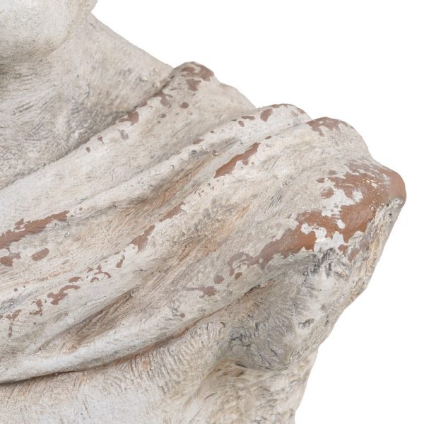 Busto romano resina decoración 50 x 32 x 78 cm