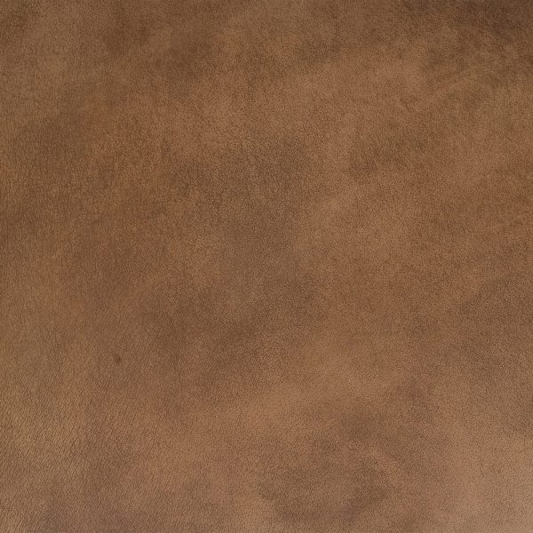 Sofá 3 plazas marrón piel salón 206 x 85 x 74 cm