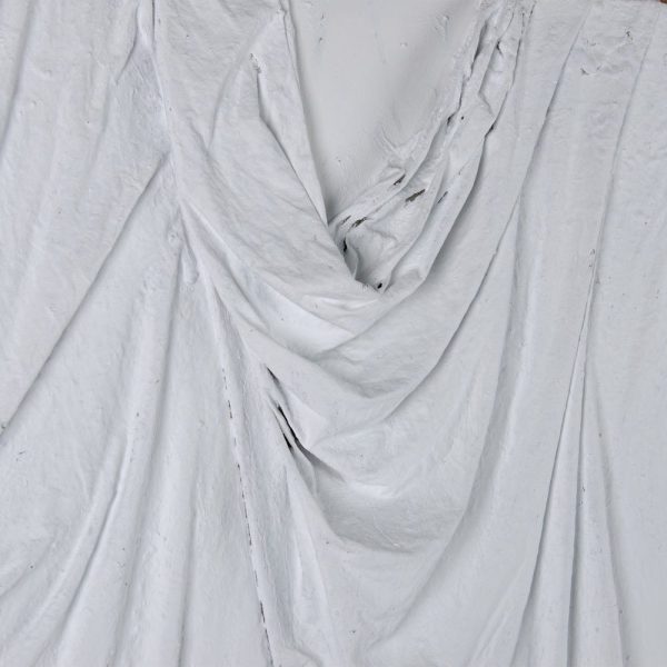 Cuadro sábana blanco-natural lienzo 2/m 104 x 5 x 104 cm