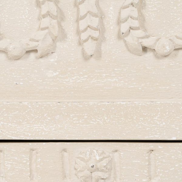 Mesita beige dm-madera dormitorio 48 x 36,50 x 66,50 cm
