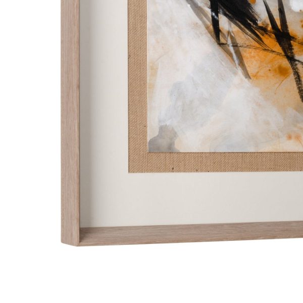 Cuadro pintura abstracto 2/m madera 60 x 80 cm