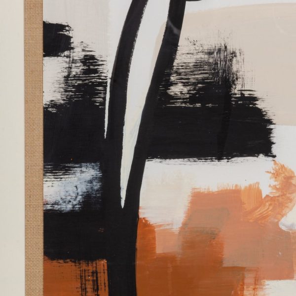 Cuadro pintura abstracto 4/m madera 50 x 60 cm