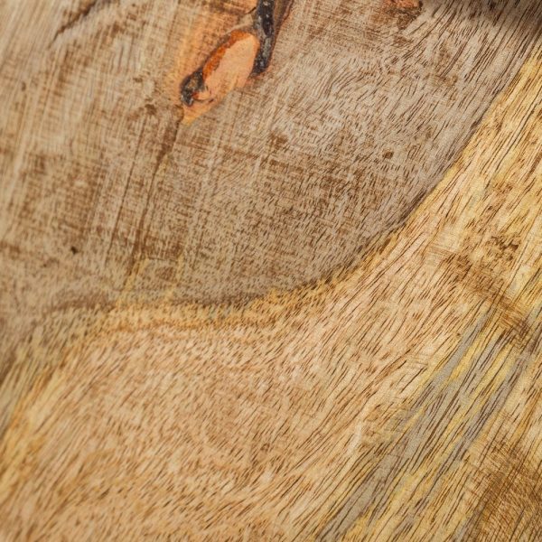 Mesa centro madera de mango 120 x 120 x 55 cm