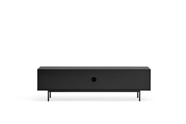 Mueble tv sierra 3p negro