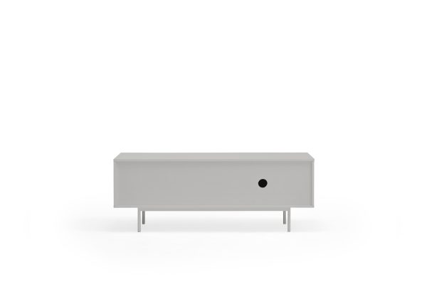 Mueble tv sierra 1p3c gris claro/roble
