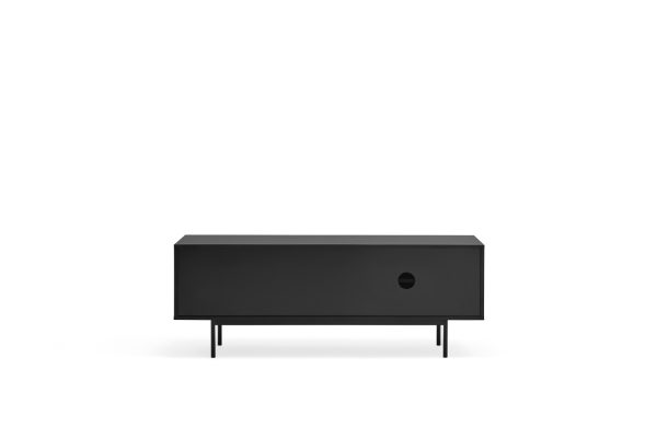 Mueble tv sierra 1p3c negro/roble