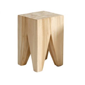 Taburete de teca. Taburete de teca.