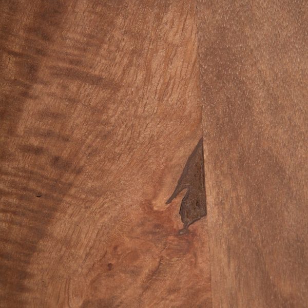 Armario marrón madera de mango 88 x 37 x 109 cm
