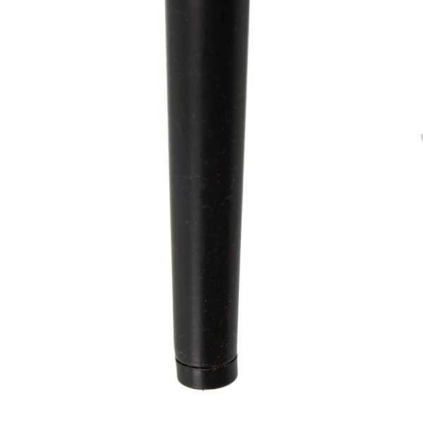 Taburete alto negro tejido-metal salón 40,20 x 48,20 x 102 c