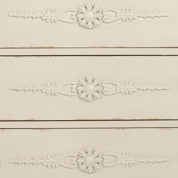 Mueble recibidor blanco natural-gris 92 x 46 x 81 cm