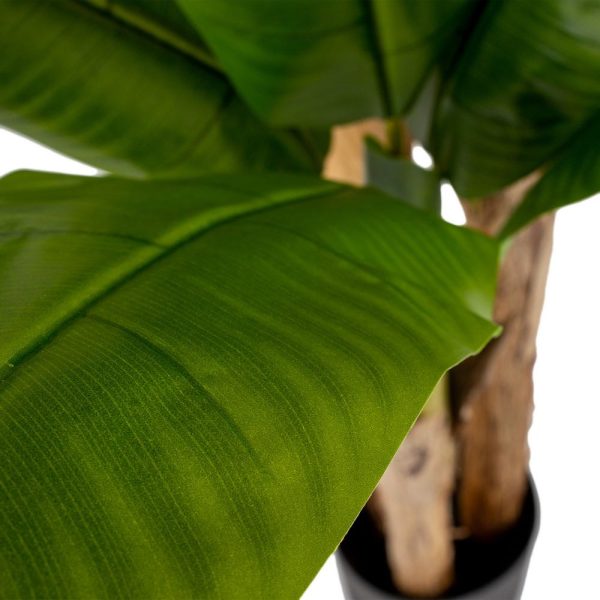 Planta hoja banano verde artificial 93 x 90 x 190 cm
