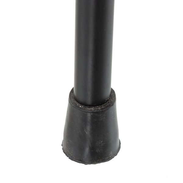 Silla natural-negro fibra natural-metal 50 x 54 x 77 cm