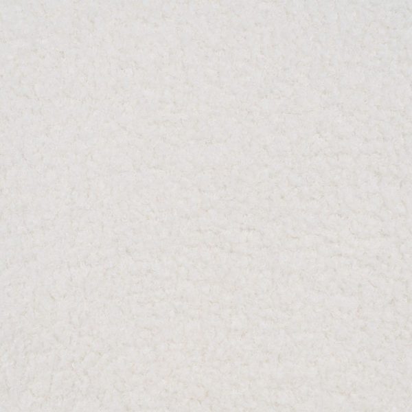 Sillón blanco tejido-metal salón 66 x 65 x 72 cm