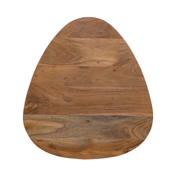 S/3 mesa centro natural madera-metal 86 x 81 x 43 cm