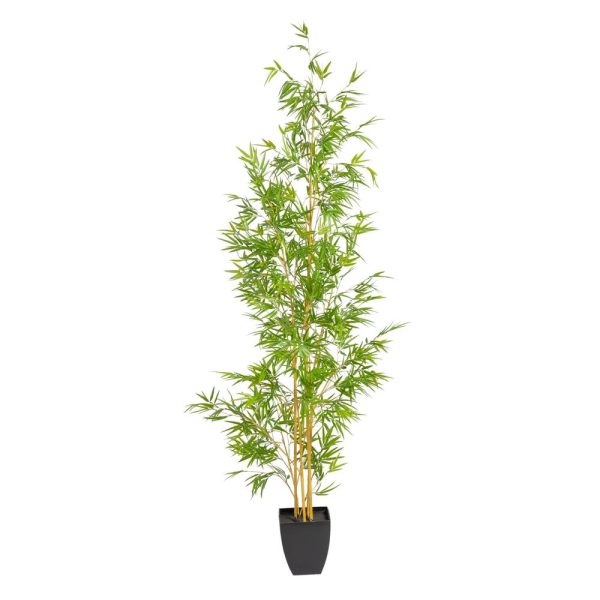 Planta bambú verde “pvc” 90 x 86 x 220 cm