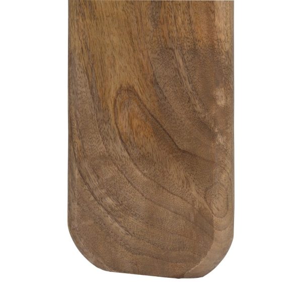 Consola natural-marrón madera de mango 115 x 35 x 76 cm