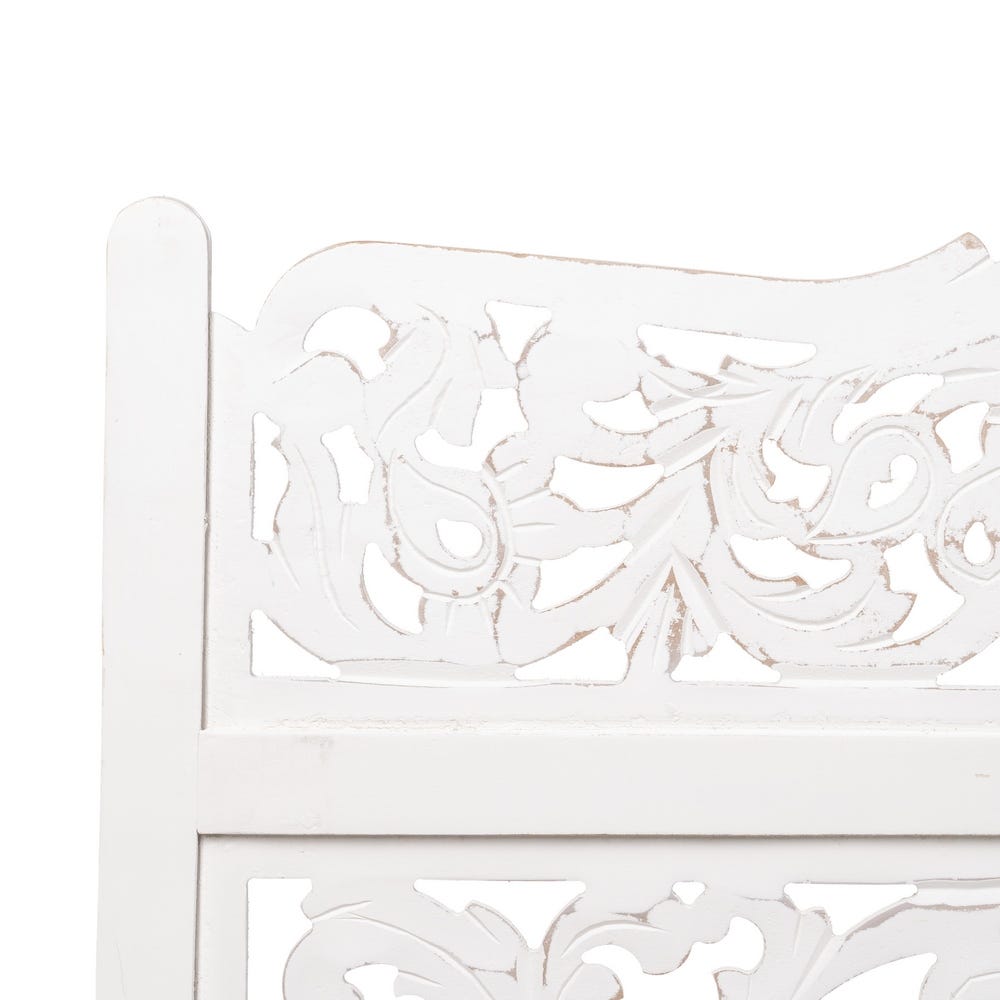 UYSELA Cabecero de cama para muebles, color blanco brillante, 120 x 1,5 x  80 cm, madera de ingeniería : : Hogar y cocina