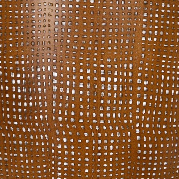 Lámpara techo oro metal iluminación 25 x 25 x 60 cm