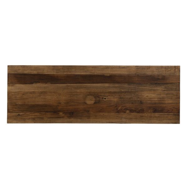 Mesa centro natural madera de pino salón 150 x 50 x 46 cm