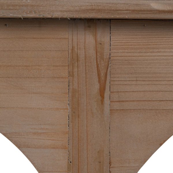 Consola natural madera de pino entrada 210 x 38 x 90 cm