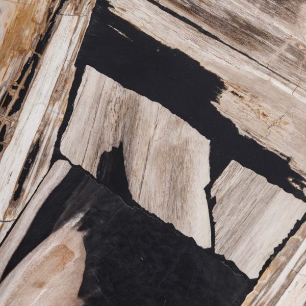 Mesa centro oro viejo-negro 100 x 100 x 40 cm