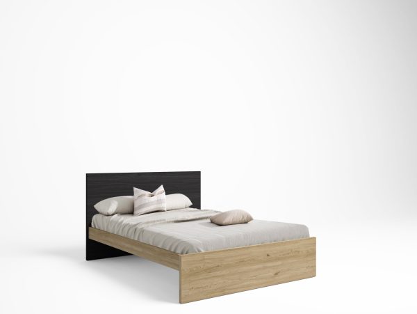 Cama temis 140×190 natural/bocamina