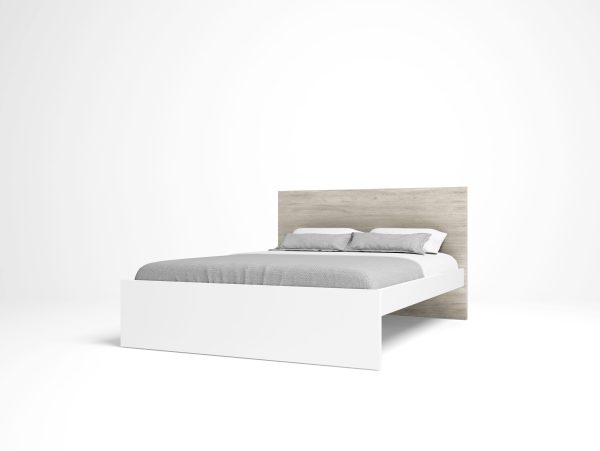 Cama sahara 160×200 sahara/blanco mate (30173)