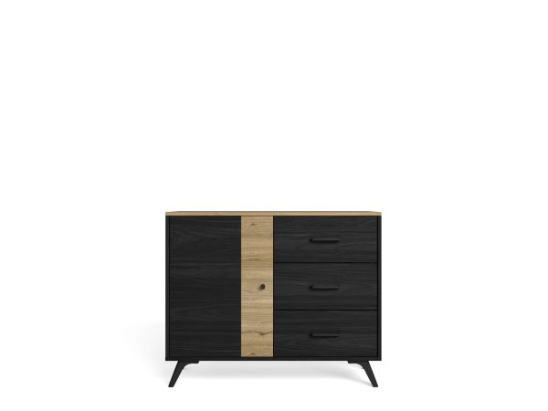 Mueble aux. texas 1p3c bocamina/natural