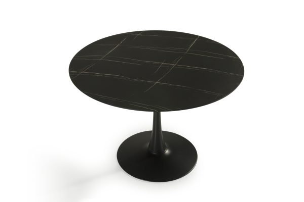 Mesa redon. ada 110cm negro